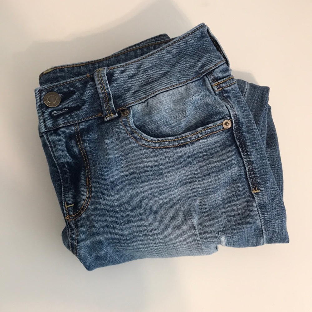 Cropped Jeans